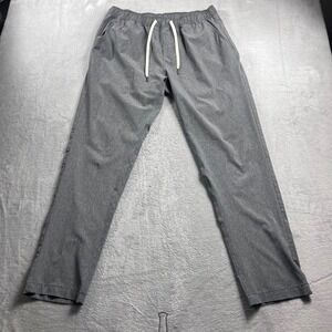 Fair Harbor Mens XL Charcoal Grey Elastic Waist Drawstring Performance Pants